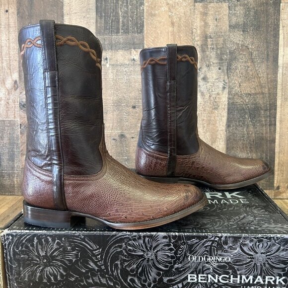 Old Gringo Amarillo 10” MK2293-2 Smooth Ostrich Western Cowboy Boots Mens 9 D - Picture 12 of 12